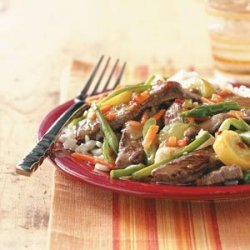 Apricot Beef Broccoli Stir-Fry