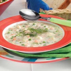 Salmon Corn Chowder