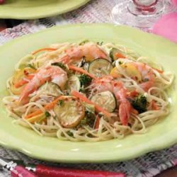 Zippy Shrimp Linguine