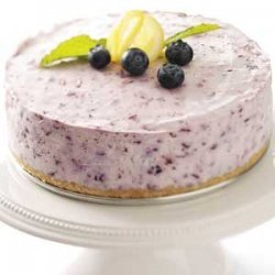 No-Bake Blueberry Cheesecake