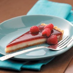 Raspberry Custard Tart