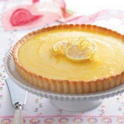 Lemon Tart with Almond Crust