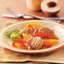 Peachy Ginger Pork