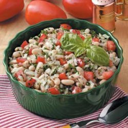 White Bean Tomato Salad