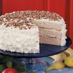 White Chocolate Banana Cake