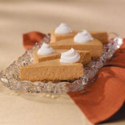 Gingersnap Pumpkin Cheesecake