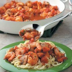 Tomato 'n' Shrimp Pasta