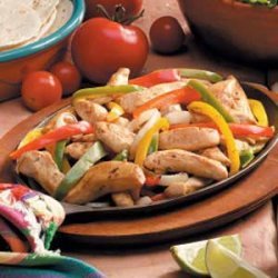 Chicken Veggie Fajitas