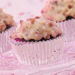 Coconut-Frosted Chocolate Cupcakes