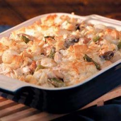 Phyllo Chicken Potpie