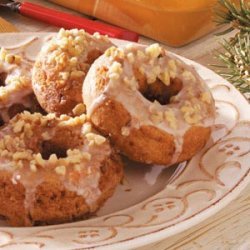 Carrot Cake Doughnuts