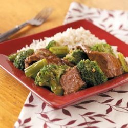 Saucy Beef with Broccoli