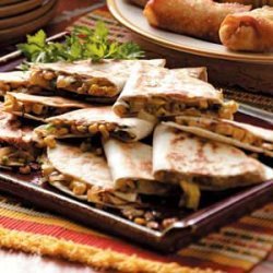 Corn 'n' Squash Quesadillas