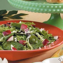 Mixed Greens and Apple Salad