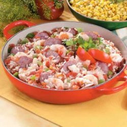 Turkey Sausage Jambalaya