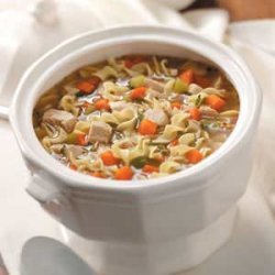 Old-Fashioned Turkey Noodle Soup