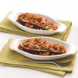 Veggie-Stuffed Eggplant