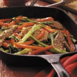 Wasabi Beef Fajitas