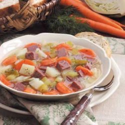 Three's-a-Charm Shamrock Soup