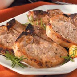 Moist Herbed Pork Chops