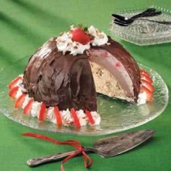 Triple-Layer Ice Cream Bombe