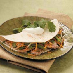 Pork Tenderloin Fajitas