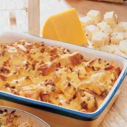 Chili Cheese Strata