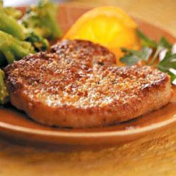 Crispy Herb-Coated Pork Chops