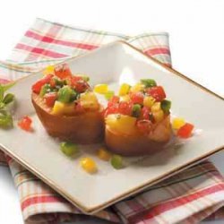 Two-Pepper Bruschetta