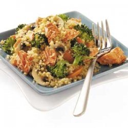 Salmon Couscous Supper