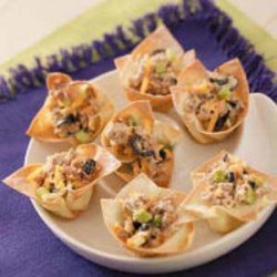 Turkey Wonton Cups