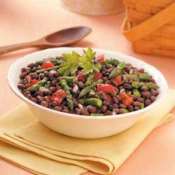 Black Bean Asparagus Salad