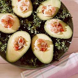 Marinated Shrimp in Avocado Halves