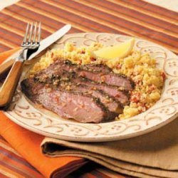 Flank Steak with Couscous