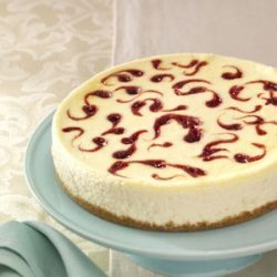 White Chocolate Raspberry Cheesecake