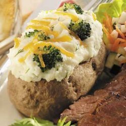 Broccoli-Stuffed Potatoes