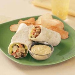 Curry Chicken Salad Wraps