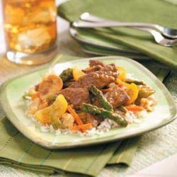 Apricot Beef Stir-Fry