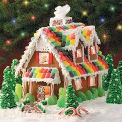 Gingerbread Christmas Cottage