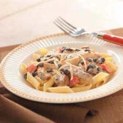 Southwest Bean and Chicken Pasta