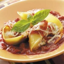 Veggie-Cheese Stuffed Shells