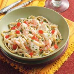 Seafood Fettuccine Alfredo