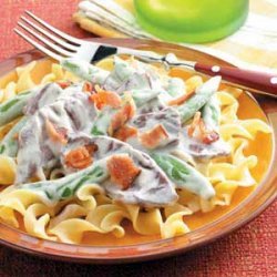 Blue Cheese Stroganoff