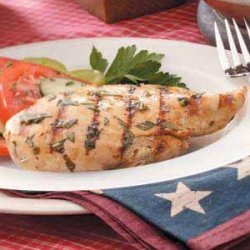 Grilled Lemon-Basil Chicken