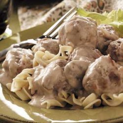 Sour Cream Meatballs