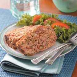 Tortilla-Salsa Meat Loaf