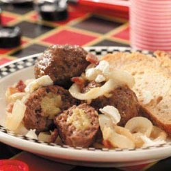 Garlic-Filled Meatballs