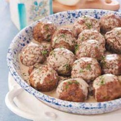 Dad's Swedish Meatballs