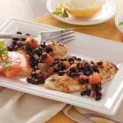 Tilapia with Grapefruit Salsa