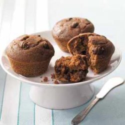 Chocolate Chocolate Chip Muffins